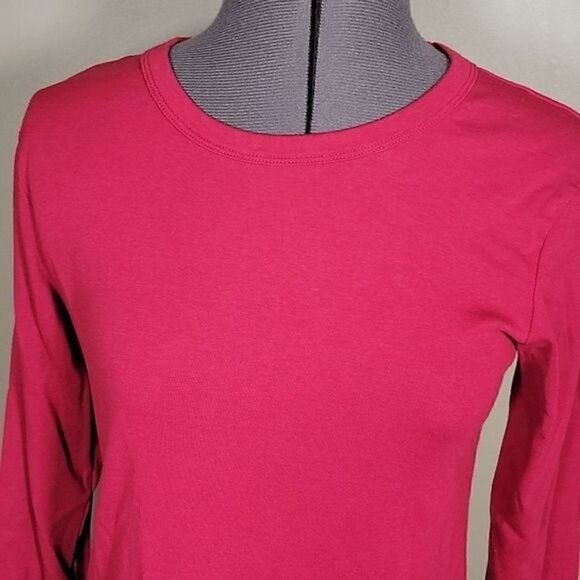 Old Navy 3/4 Sleeve Crewneck Top Sz M - Picture 5 of 9